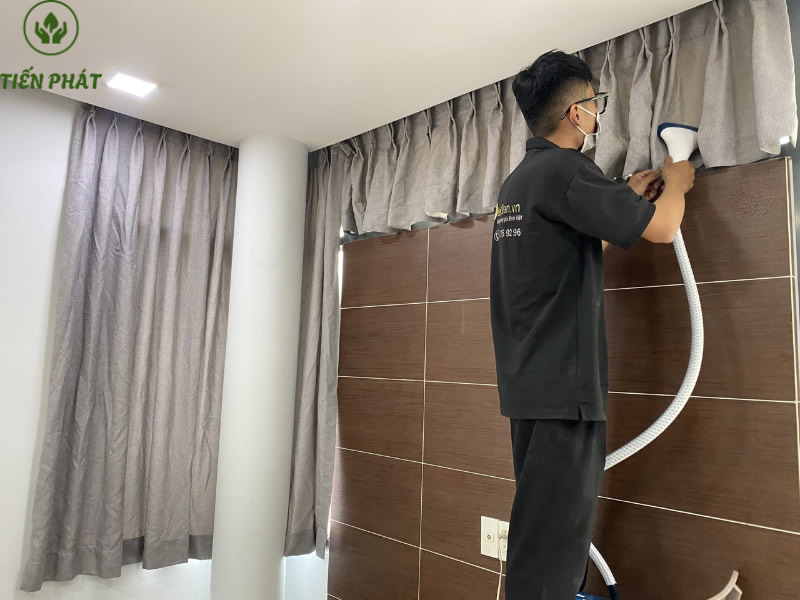 Vệ sinh giặt rèm cửa tại Vinh Nghệ An
